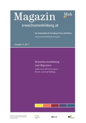 Erwachsenenbildung und Migration von Schindler,  Julia, Sieder,  Christa