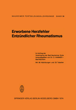 Erworbene Herzfehler Entzündlicher Rheumatismus von Hammer,  O.