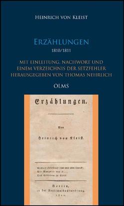 Erzählungen von Kleist,  Heinrich von, Nehrlich,  Thomas