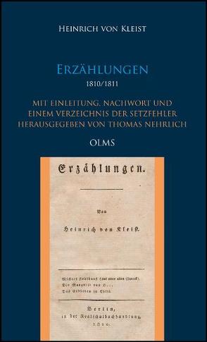 Erzählungen von Kleist,  Heinrich von, Nehrlich,  Thomas