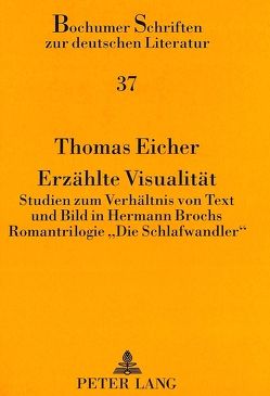 Erzählte Visualität von Eicher,  Thomas