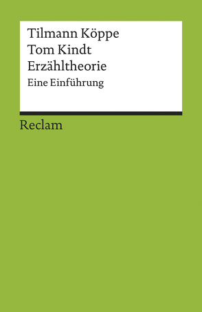 Erzähltheorie von Kindt,  Tom, Köppe,  Tilmann