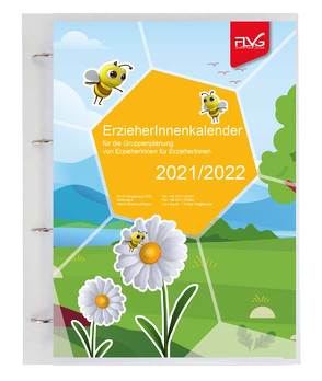 ErzieherInnenkalender für Gruppenplanung 2021/2022, A4, inkl. Ringbuchmappe von Lückert,  Wolfgang