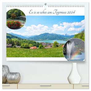 Es is so schee am Tegernsee 2024 (hochwertiger Premium Wandkalender 2024 DIN A2 quer), Kunstdruck in Hochglanz von SusaZoom,  SusaZoom