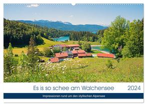 Es is so schee am Walchensee 2024 (Wandkalender 2024 DIN A2 quer), CALVENDO Monatskalender von SusaZoom,  SusaZoom