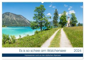 Es is so schee am Walchensee 2024 (Wandkalender 2024 DIN A2 quer), CALVENDO Monatskalender von SusaZoom,  SusaZoom