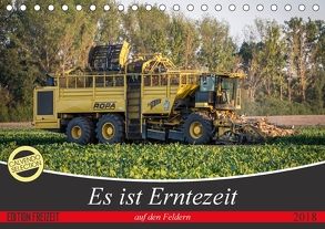 Es ist Erntezeit auf den Feldern (Tischkalender 2018 DIN A5 quer) von SchnelleWelten