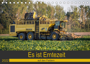 Es ist Erntezeit auf den Feldern (Tischkalender 2022 DIN A5 quer) von SchnelleWelten