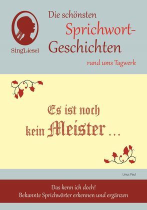 Es ist noch kein Meister vom Himmel gefallen. Heitere Vorlesegeschichten zum Schmunzeln für Senioren. Auch mit Demenz. von Paul,  Linus