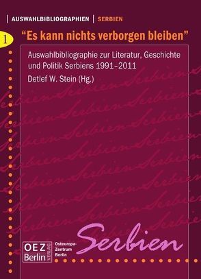 „Es kann nichts verborgen bleiben“ von Stein,  Detlef W