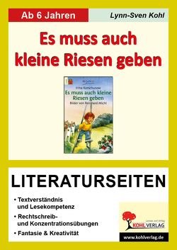 Es muss auch kleine Riesen geben – Literaturseiten von Kohl,  Lynn-Sven