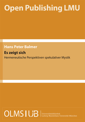 Es zeigt sich von Balmer,  Hans-Peter