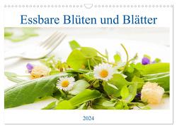 essbare Blüten und Blätter (Wandkalender 2024 DIN A3 quer), CALVENDO Monatskalender von EflStudioArt,  EflStudioArt