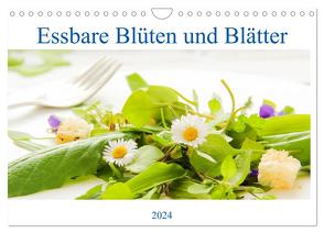 essbare Blüten und Blätter (Wandkalender 2024 DIN A4 quer), CALVENDO Monatskalender von EflStudioArt,  EflStudioArt