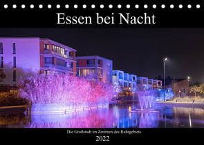 Essen bei Nacht (Tischkalender 2022 DIN A5 quer) von Hansel,  Lukas