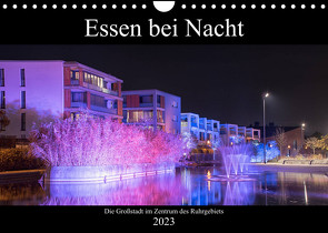 Essen bei Nacht (Wandkalender 2023 DIN A4 quer) von Hansel,  Lukas