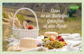 Essen ist ein Bedürfnis. Genießen ist eine Kunst. von Engeln,  Reinhard