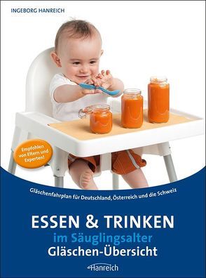 Essen und Trinken im Säuglingsalter Gläschen-Übersicht von Hanreich,  Ingeborg