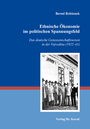 Ethnische Ökonomie im politischen Spannungsfeld von Robionek,  Bernd