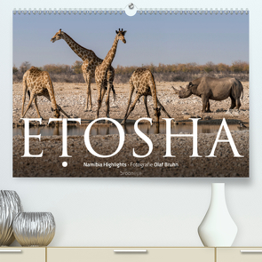 ETOSHA – Namibia Highlights (Premium, hochwertiger DIN A2 Wandkalender 2021, Kunstdruck in Hochglanz) von Bruhn,  Olaf