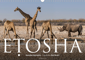 ETOSHA – Namibia Highlights (Wandkalender 2021 DIN A3 quer) von Bruhn,  Olaf