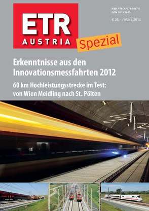 ETR Austria Special – Erkenntnisse aus den Innovationsmessfahrten 2012