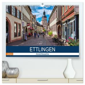Ettlingen – Ansichtssache (hochwertiger Premium Wandkalender 2024 DIN A2 quer), Kunstdruck in Hochglanz von Bartruff,  Thomas