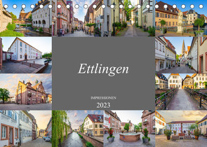 Ettlingen Impressionen (Tischkalender 2023 DIN A5 quer) von Meutzner,  Dirk