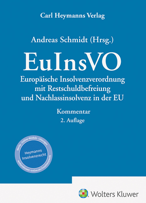 EuInsVO – Kommentar von Schmidt,  Andreas