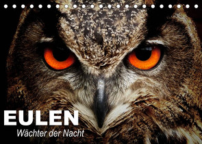 Eulen. Wächter der Nacht (Tischkalender 2022 DIN A5 quer) von Stanzer,  Elisabeth