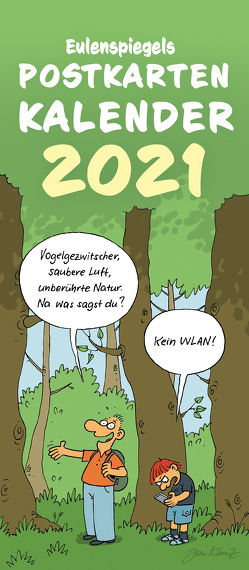 Eulenspiegels Postkartenkalender 2021 – VPE 5 Ex.