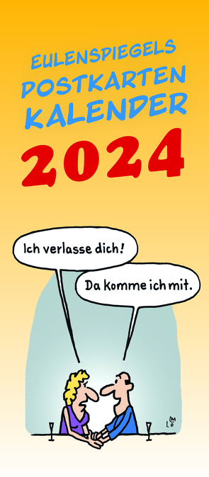 Eulenspiegels Postkartenkalender 2024 (5er VPE)