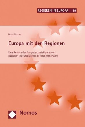 Europa mit den Regionen von Pitschel,  Diana