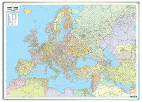 Europa politisch, Wandkarte 1:3,5 Mio., Markiertafel von Freytag-Berndt und Artaria KG