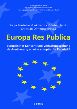 Europa Res Publica von Dirninger,  Christian, Herzig,  Günter, Pausch,  Markus, Puntscher-Riekmann,  Sonja