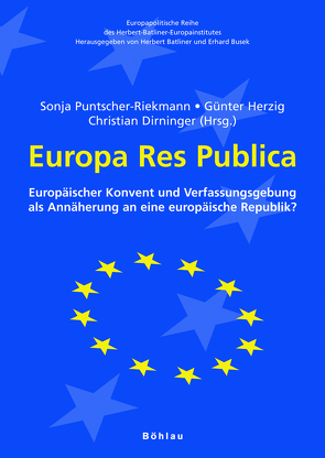 Europa Res Publica von Dirninger,  Christian, Herzig,  Günter, Pausch,  Markus, Puntscher-Riekmann,  Sonja