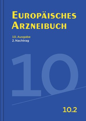 Europäisches Arzneibuch 10. Ausgabe, 2. Nachtrag