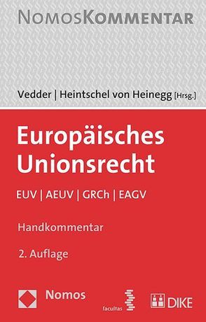 Europäisches Unionsrecht von Heintschel von Heinegg,  Wolff, Vedder,  Christoph