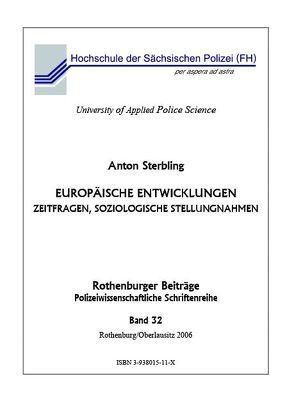 Europäische Entwicklungen von Sterbling,  Anton