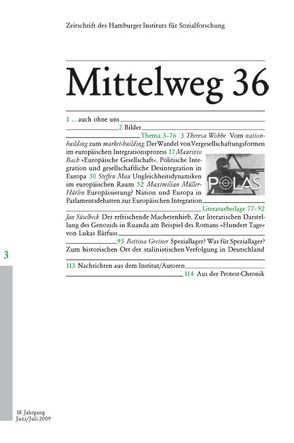 Europäische Gesellschaft? von Bach,  Maurizio, Greiner,  Bettina, Hamburger Institut für Sozialforschung, Kraushaar,  Wolfgang, Mau,  Steffen, Müller-Härlin,  Maximilian, Süselbeck,  Jan, Wobbe,  Theresa