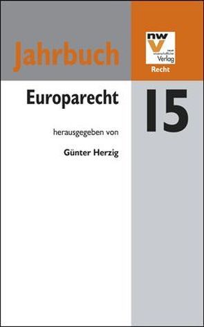 Europarecht von Herzig,  Günter