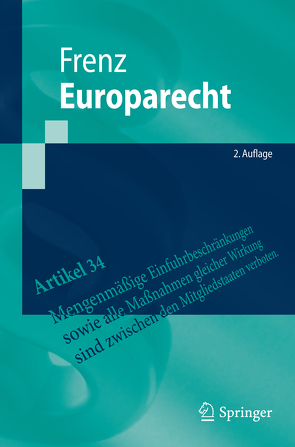 Europarecht von Frenz,  Walter