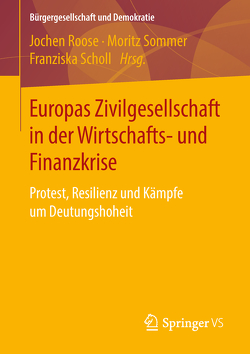 Europas Zivilgesellschaft in der Wirtschafts- und Finanzkrise von Roose,  Jochen, Scholl,  Franziska, Sommer,  Moritz