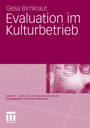 Evaluation im Kulturbetrieb von Birnkraut,  Gesa