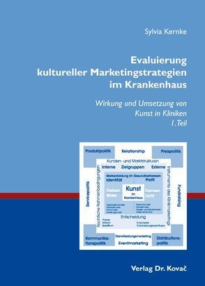 Evaluierung kultureller Marketingstrategien im Krankenhaus von Kernke,  Sylvia