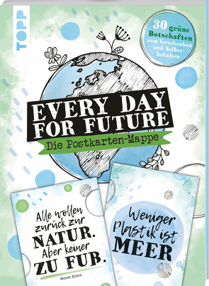 Every Day For Future – die Postkarten-Mappe von Jones,  Josephine