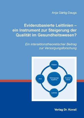 Evidenzbasierte Leitlinien – ein Instrument zur Steigerung der Qualität im Gesundheitswesen? von Gärtig-Daugs,  Anja