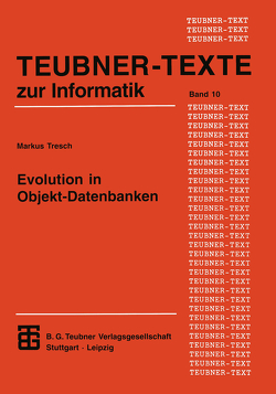 Evolution in Objekt-Datenbanken von Tresch,  Markus