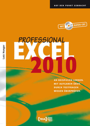 Excel 2010 Professional von Hunger,  Lutz