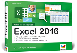 Excel 2016 von Zinkann,  Harald